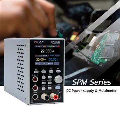  Bộ nguồn DC & Đồng hồ vạn năng dòng SPM
