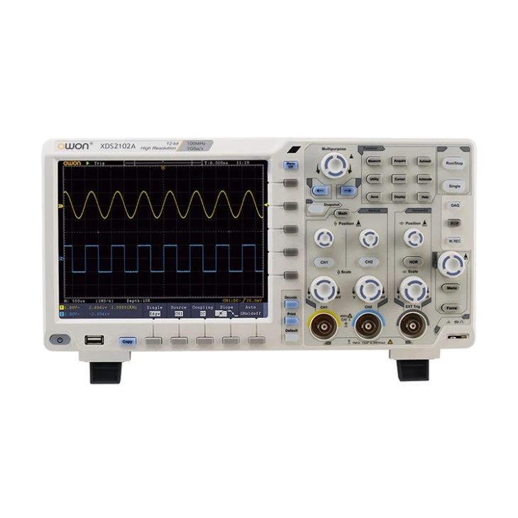 2CH 12 Bits Economical Digital Oscilloscope